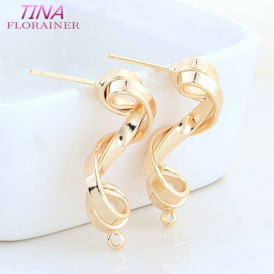 Jewelry Making Notes - 9*27 มม.18K Gold สีทองเหลือง Musical Note