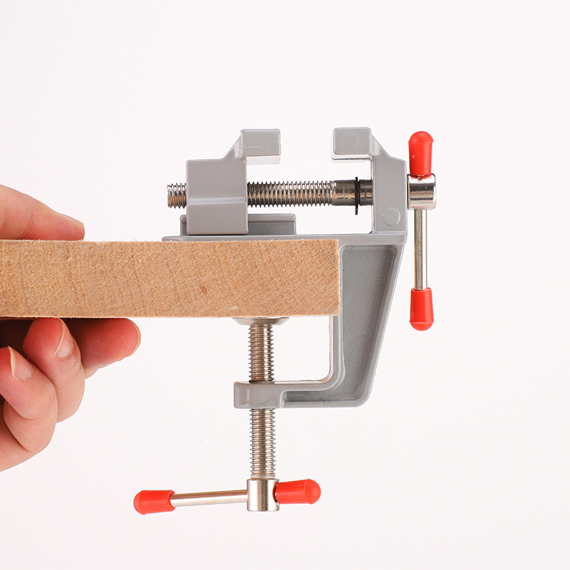 Jewelry Making Vise - แท่นจับชิ้นงานอเนกประสงค์แบบพกพา ทำจากอลูมิเนียมอัลลอยด์ สำหรับงานทำเครื่องประดับ งานฝีมือ งานซ่อมแซม และงานตั้งแม่พิมพ์