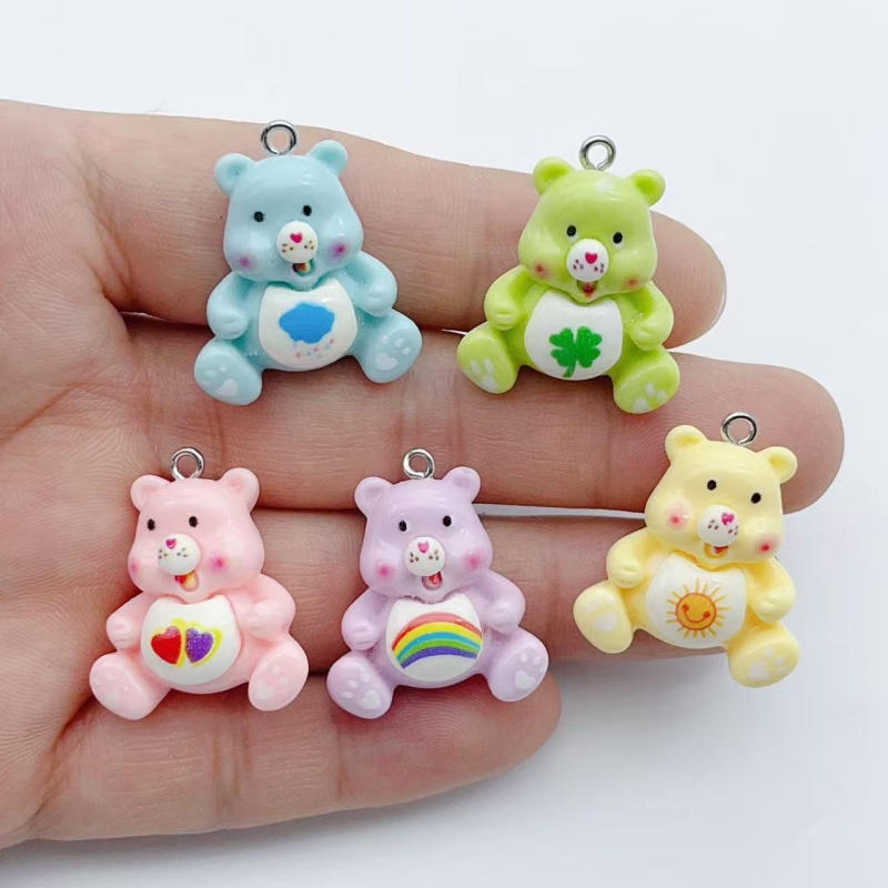 Jewelry Making Brass - จี้รูปสัตว์การ์ตูน 10 ชิ้น สำหรับทำต่างหู สร้อยคอ สร้อยข้อมือ