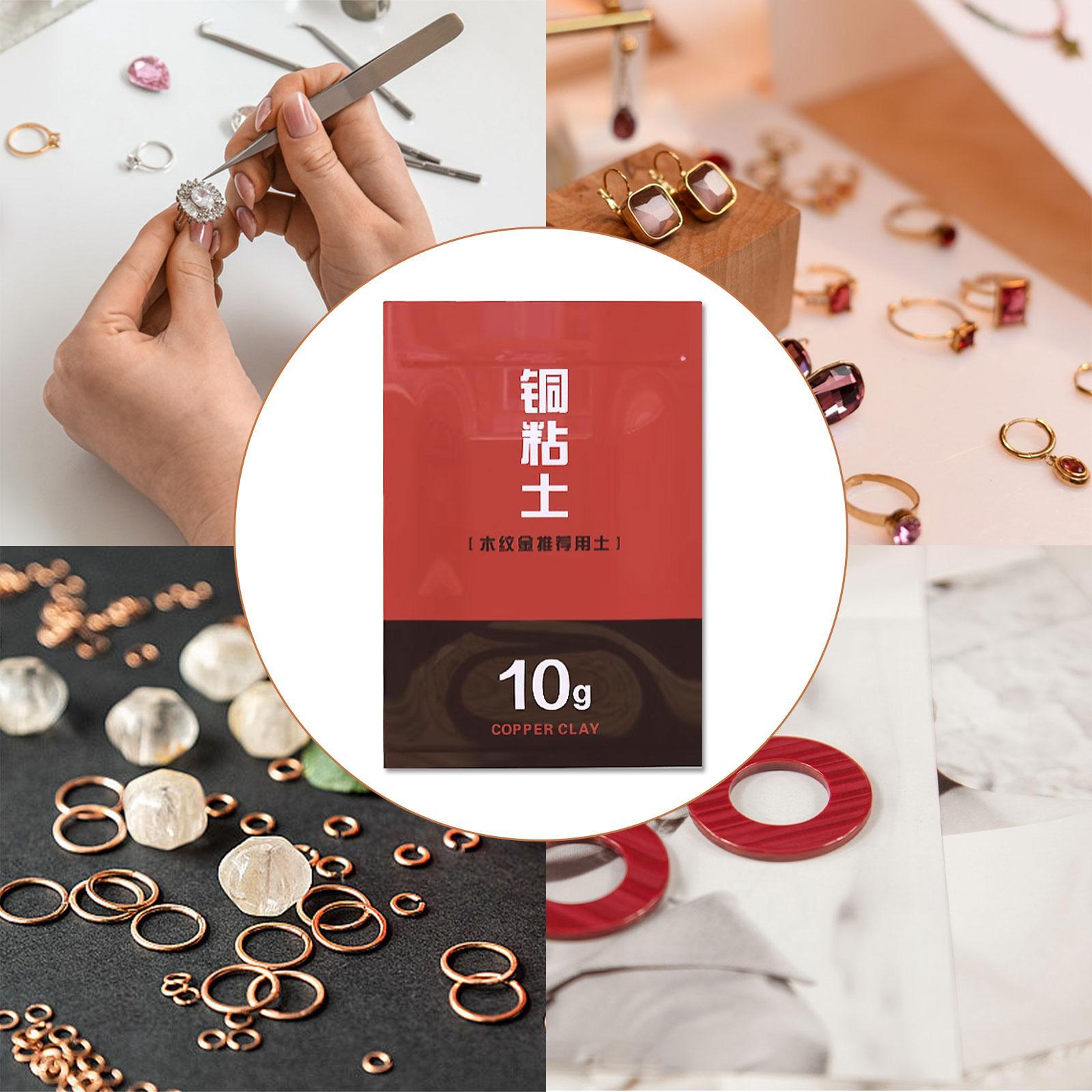 Jewelry Making For Beginners - โลหะดิน DIY โครงการศิลปะเครื่องประดับเริ่มต้น Modeling Clay 0.35oz
