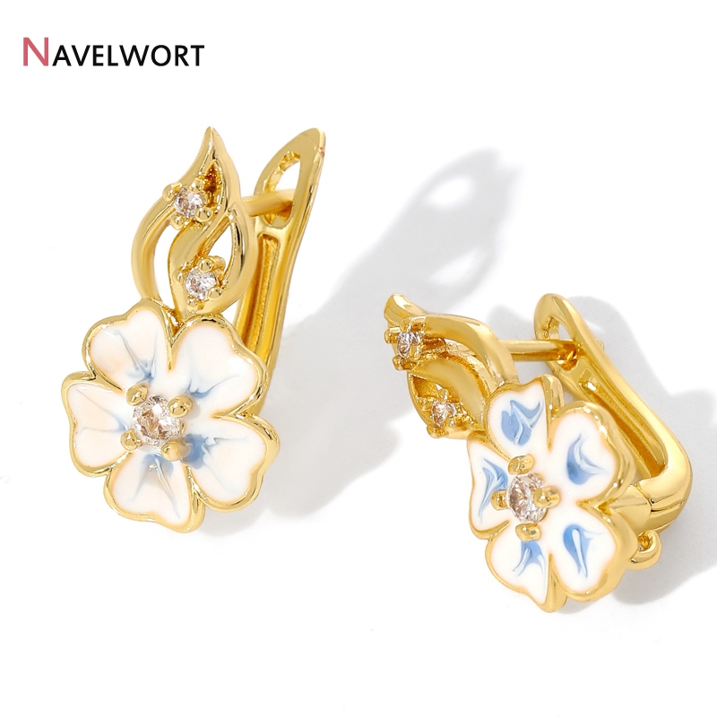 Jewelry Making Brass - ตะขอเกี่ยวต่างหูทองเหลืองชุบทอง 18K พร้อมเพชรเซอร์คอน, ตะขอเกี่ยวต่างหูโลหะทองเหลือง, อุปกรณ์ยึดต่างหู, อุปกรณ์เสริมสำหรับทำเครื่องประดับ