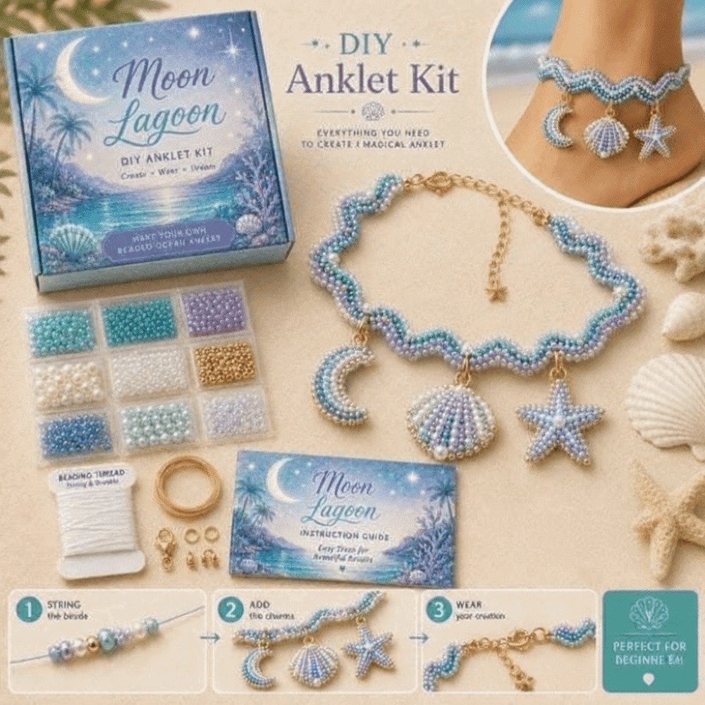 Jewelry Making For Beginners - ชุดทำเครื่องประดับรูปสัตว์ สร้อยข้อมือรูปสัตว์ ผลิตภัณฑ์ยังไม่สำเร็จรูป เหมาะสำหรับผู้เริ่มต้น ชุดลูกปัดรูปสัตว์