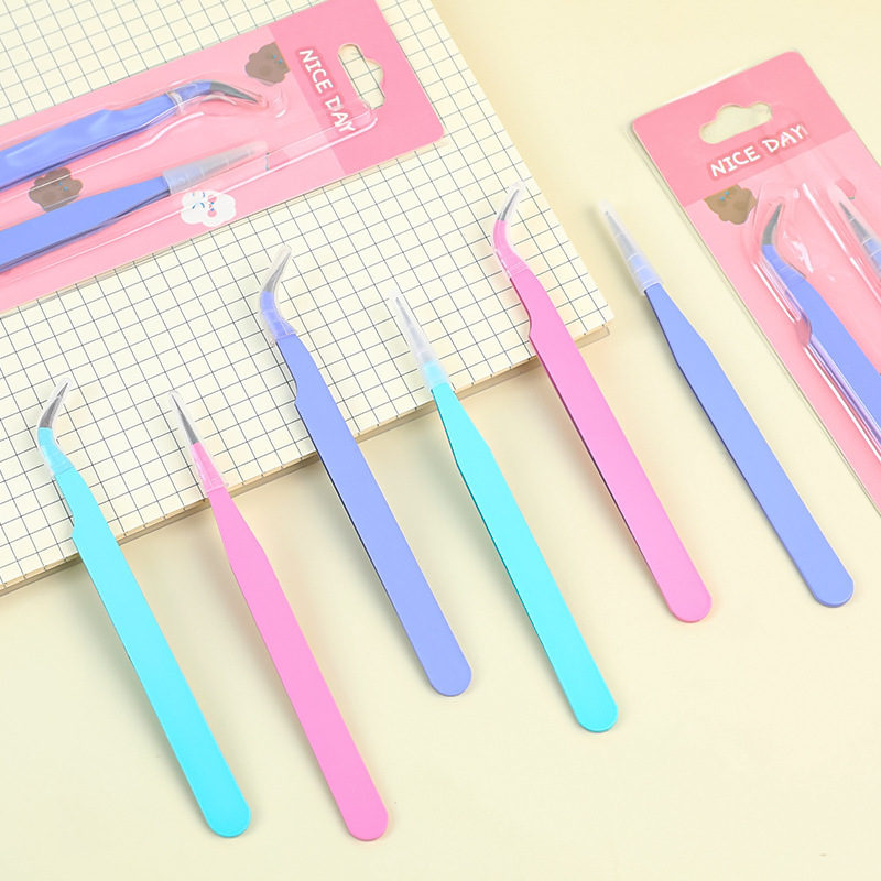Jewelry Making Hand Tools - ชุดแหนบ 6 ชิ้น - เครื่องมือมือถือแบบมุมฉากและแบบตรงสำหรับงาน DIY