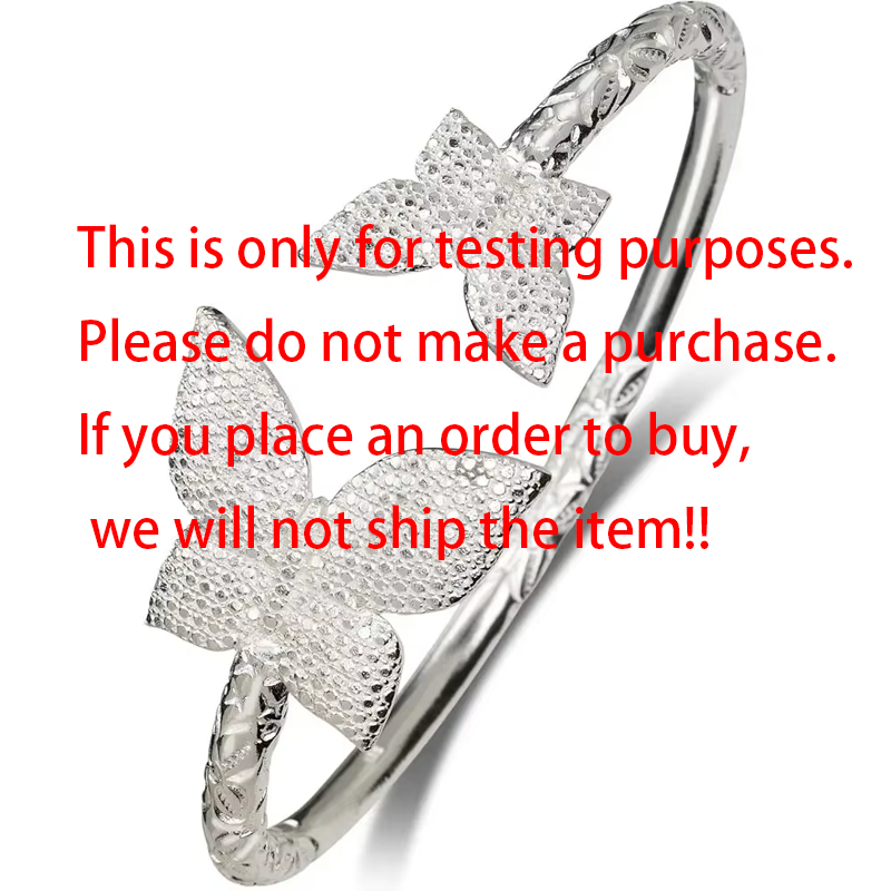 Jewelry Making Place - นี่เป็นเพียงการทดลองเท่านั้น กรุณาอย่าทำการสั่งซื้อ หากคุณสั่งซื้อสินค้า เราจะไม่จัดส่งสินค้าให้!! กำไลข้อมือเงินแท้ 925