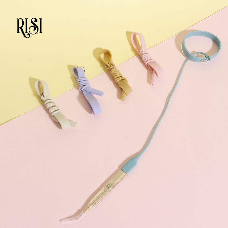 Jewelry Making Hand Tools - คีมหนีบตัวต่อขนตาซิลิโคน rizi สายรัดขนตาเครื่องมือยืดขยายตัวต่อขนตาอุปกรณ์เสริมสำหรับดัดขนตา