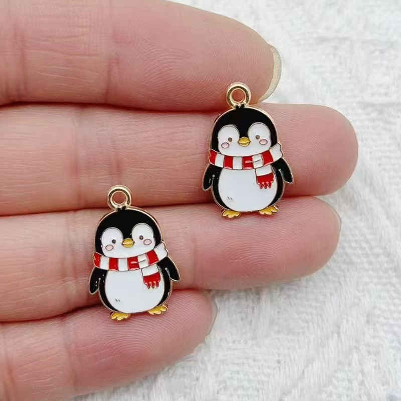 10 ชิ้น จี้พวงกุญแจการ์ตูนเพนก - Jewelry Making Party บทวิจารณ์และราคา