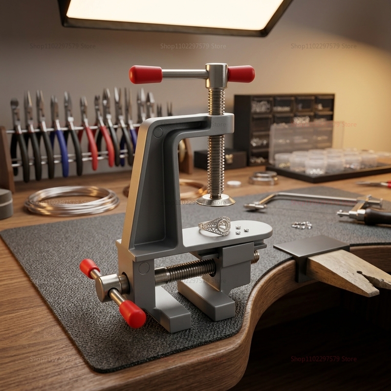 แคลมป์ยึดโต๊ะอลูมิเนียมขนาดเล็ - Jewelry Making Vise บทวิจารณ์และราคา