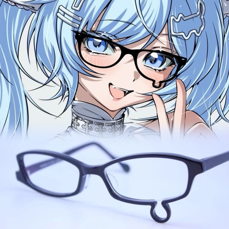 อะนิเมะ Y2K คอสเพลย์แว่นตาไม่ม - Jewelry Making Glasses บทวิจารณ์และราคา