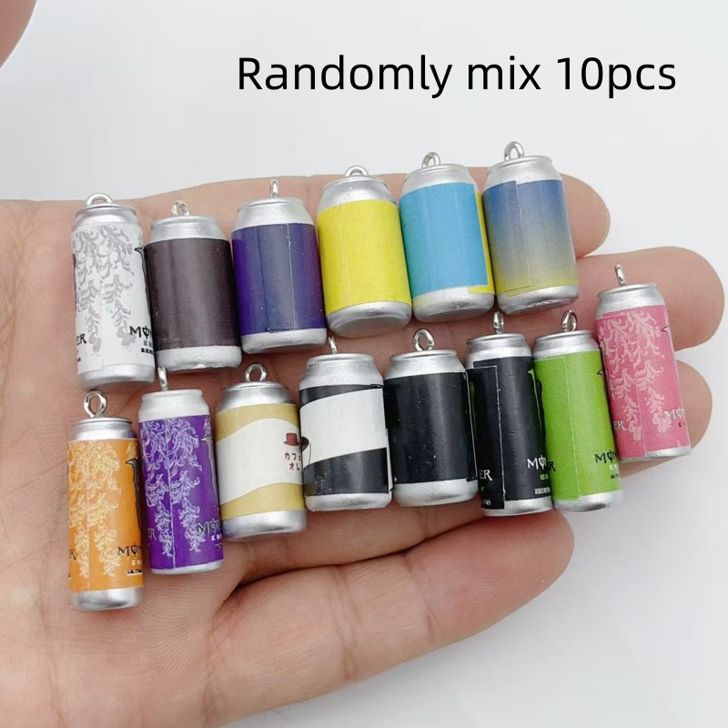 10 ชิ้น จี้เรซินรูปกระป๋องเครื - Jewelry Making Party บทวิจารณ์และราคา