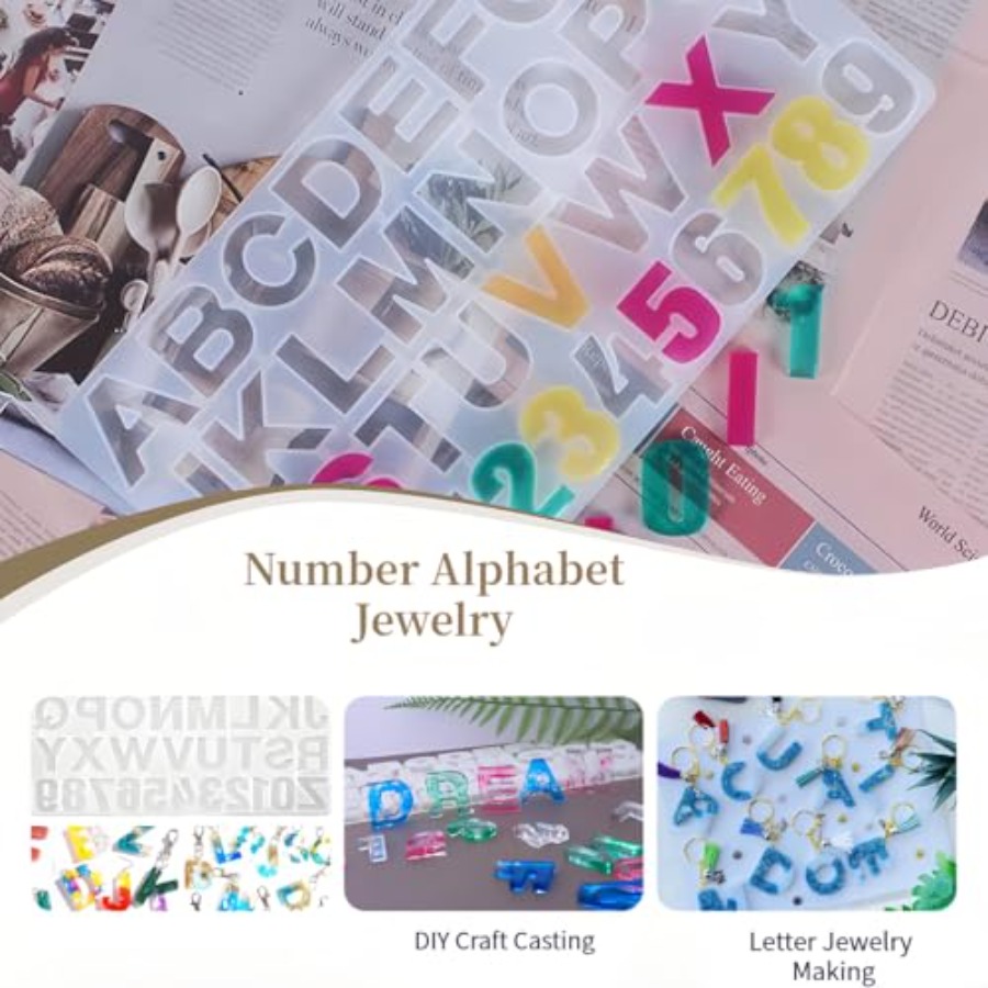 แม่พิมพ์ซิลิโคนสำหรับหล่อเรซิน - Jewelry Making For Beginners บทวิจารณ์และราคา