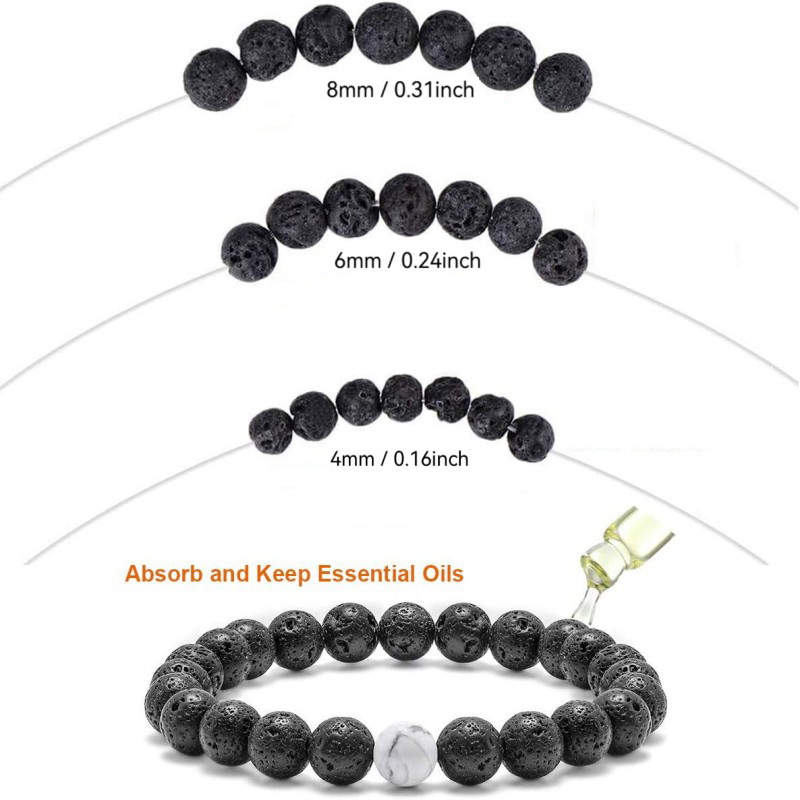 ชุดลูกปัดหินธรรมชาติ 715 ชิ้น  - Jewelry Making For Beginners บทวิจารณ์และราคา