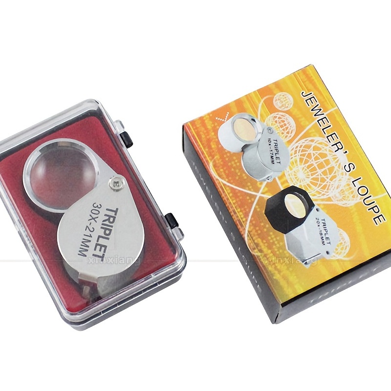 พับเครื่องประดับ Loupe แว่นขยา - Jewelry Making Glasses บทวิจารณ์และราคา