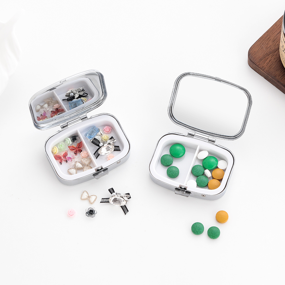 กล่องเก็บของแบบสองช่องลายดอกไม - Jewelry Making Place บทวิจารณ์และราคา