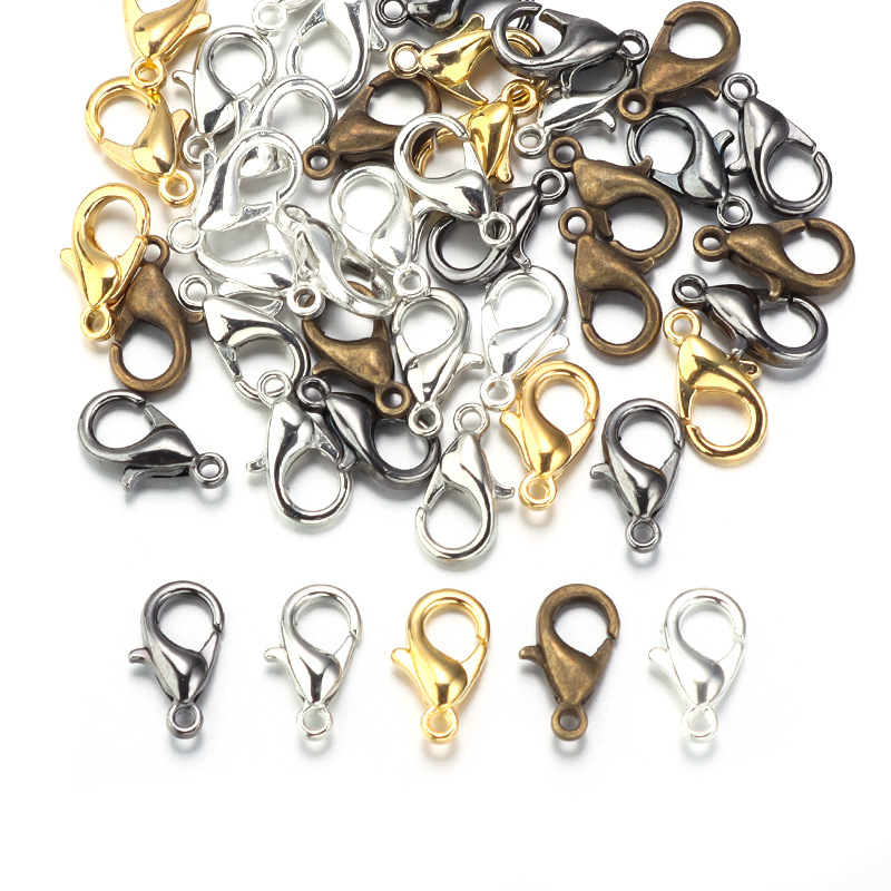 ตะขอเกี่ยวแบบก้ามปูโลหะผสมสังก - Jewelry Making Brass บทวิจารณ์และราคา