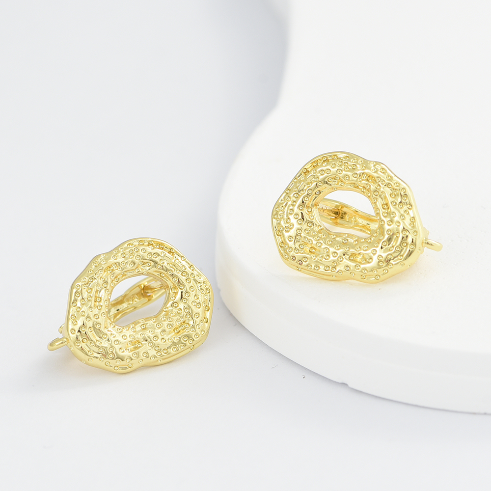 ตะขอเกี่ยวต่างหูทอง 18K ชุบทอง - Jewelry Making Brass บทวิจารณ์และราคา