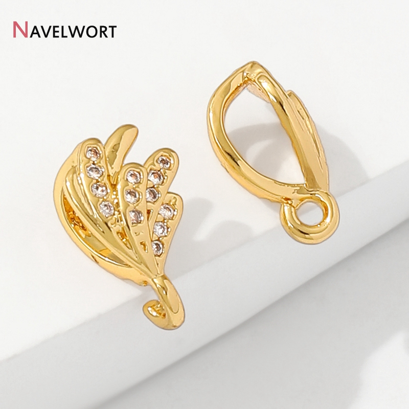 ทองเหลืองชุบทอง 18K พร้อมจี้เพ - Jewelry Making Brass บทวิจารณ์และราคา