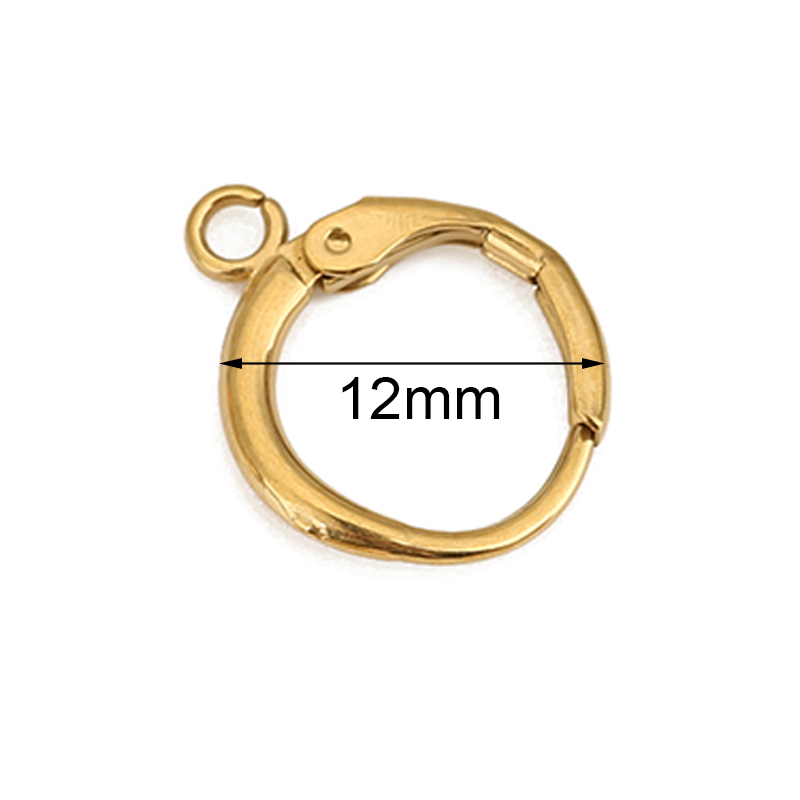 10pcs PVD ไม่เคยจางหายสแตนเลสต - Jewelry Making Materials บทวิจารณ์และราคา