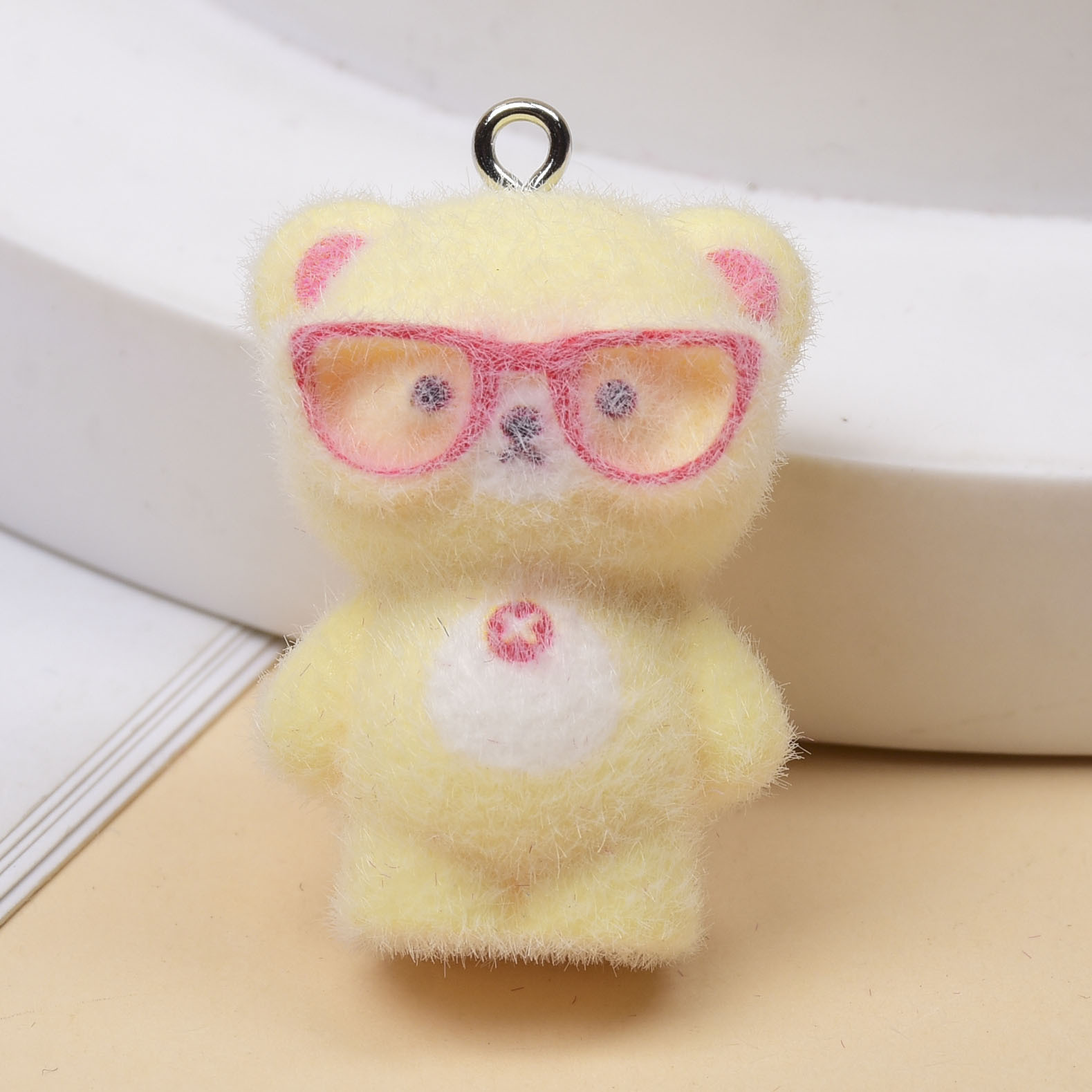 จี้หมีน้อย 3 มิติ แบบฟล็อกกิ้ง - Jewelry Making Glasses บทวิจารณ์และราคา