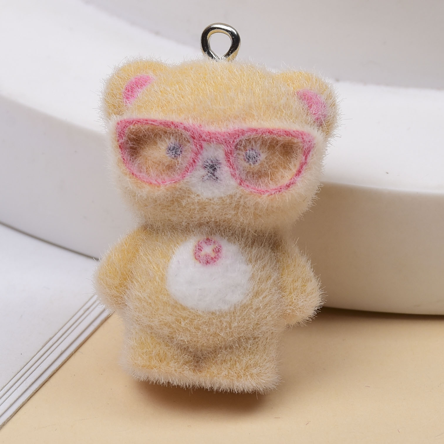 จี้หมีน้อย 3 มิติ แบบฟล็อกกิ้ง - Jewelry Making Glasses บทวิจารณ์และราคา