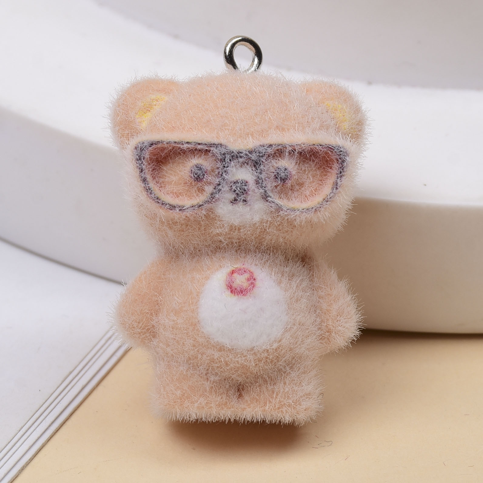 จี้หมีน้อย 3 มิติ แบบฟล็อกกิ้ง - Jewelry Making Glasses บทวิจารณ์และราคา