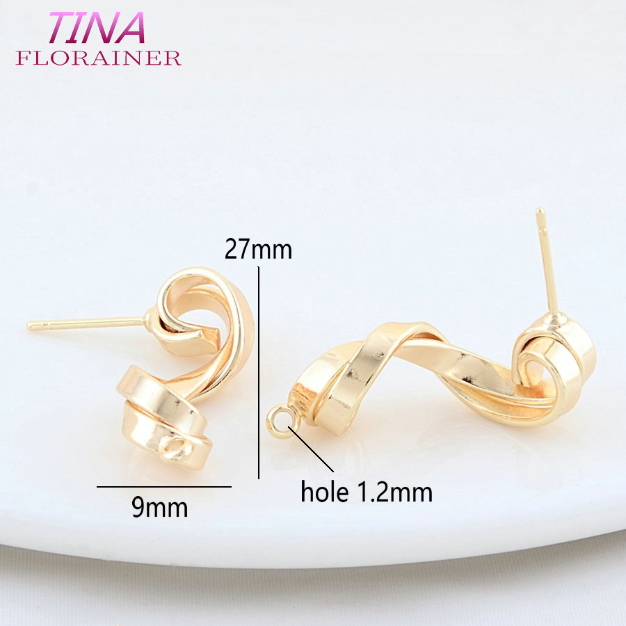 9*27 มม.18K Gold สีทองเหลือง M - Jewelry Making Notes บทวิจารณ์และราคา