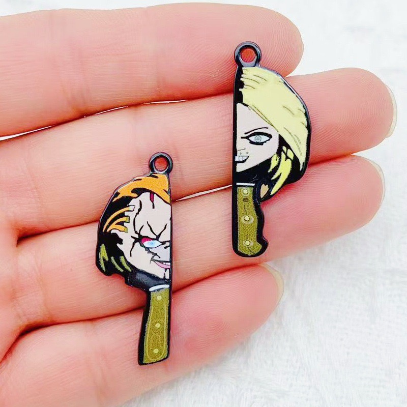 10 ชิ้น จี้อะคริลิกการ์ตูนคู่ร - Jewelry Making Party บทวิจารณ์และราคา