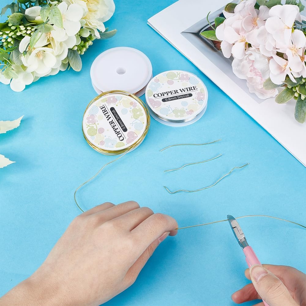 12.8M ทองแดงเครื่องประดับลวด 0 - Jewelry Making Online บทวิจารณ์และราคา