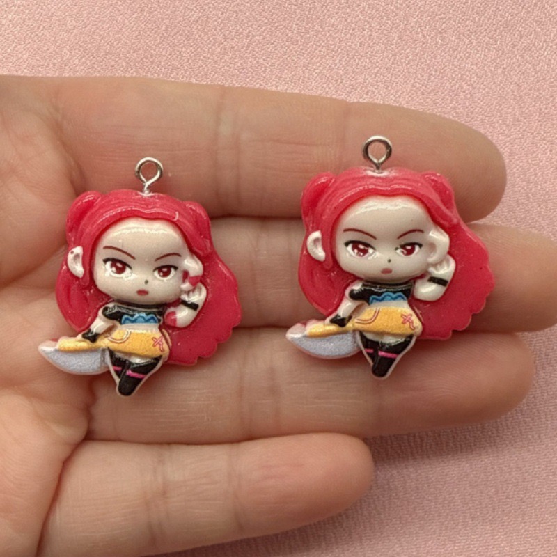 จี้การ์ตูนเรซิ่น 10 ชิ้น, ต่าง - Jewelry Making Party บทวิจารณ์และราคา