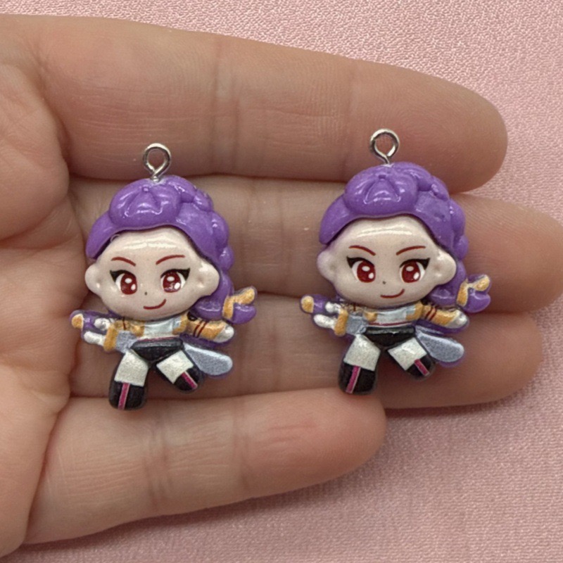 จี้การ์ตูนเรซิ่น 10 ชิ้น, ต่าง - Jewelry Making Party บทวิจารณ์และราคา