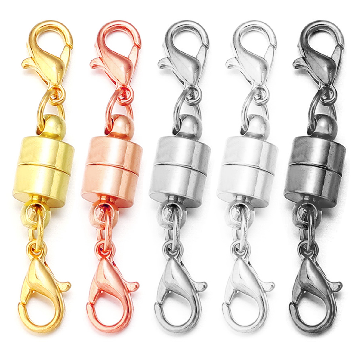 ตัวล็อคแม่เหล็ก 5 ชุด/ชุด พร้อ - Jewelry Making Brass บทวิจารณ์และราคา