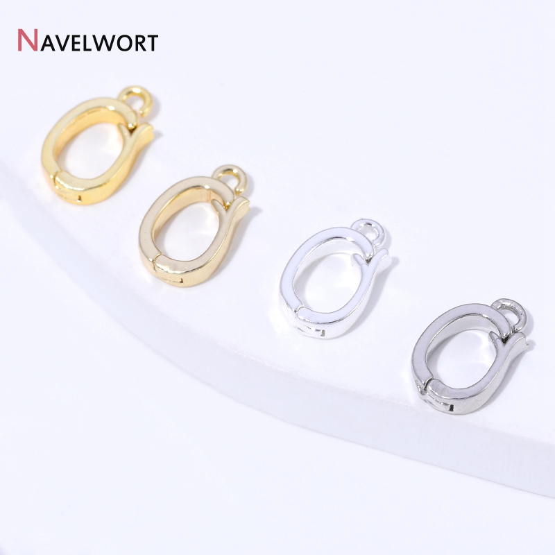 ตัวล็อกจี้แบบมีบานพับ ทำจากทอง - Jewelry Making Brass บทวิจารณ์และราคา