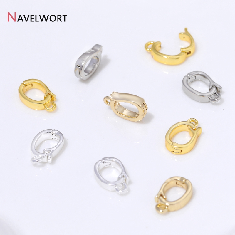 ตัวล็อกจี้แบบมีบานพับ ทำจากทอง - Jewelry Making Brass บทวิจารณ์และราคา