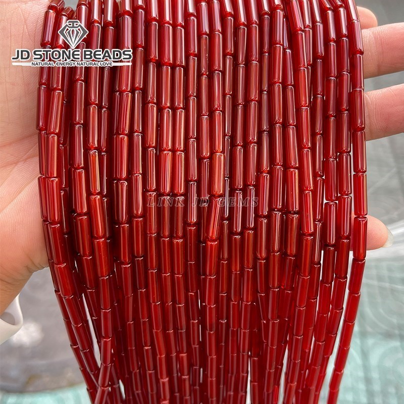 4*13Mm Natural Agate Aventurin - Seed Bead Tube บทวิจารณ์และราคา