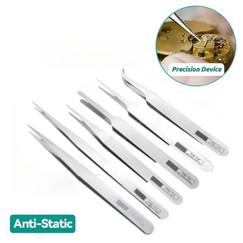 ชุดแหนบสแตนเลสป้องกันแม่เหล็ก  - Jewelry Making Hand Tools บทวิจารณ์และราคา