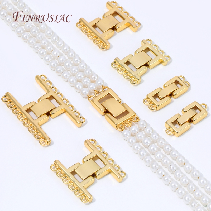 ตัวเชื่อมต่อแบบหลายเส้นชุบทอง  - Jewelry Making Brass บทวิจารณ์และราคา