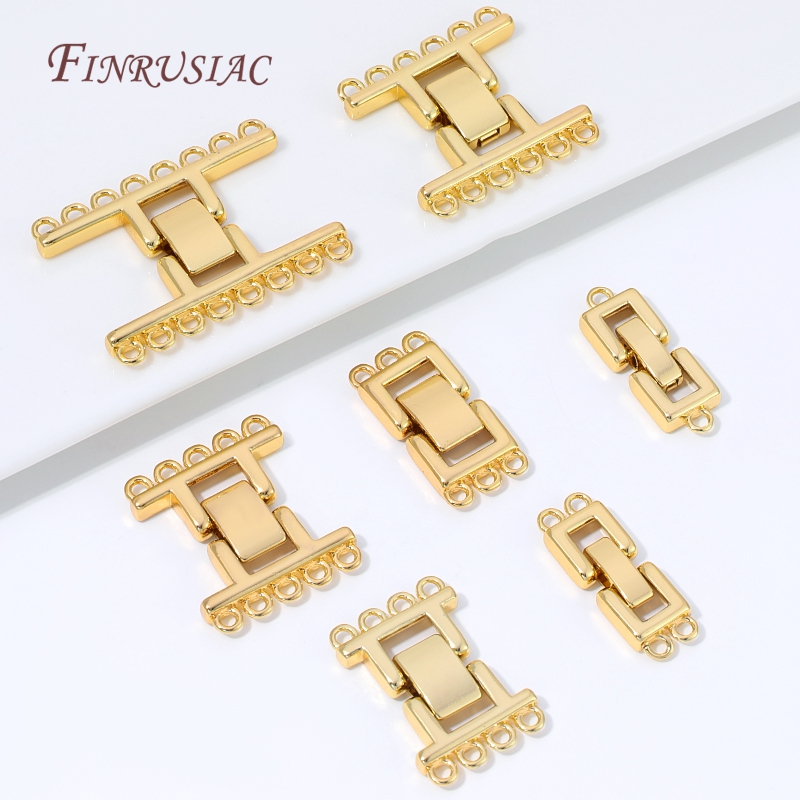 ตัวเชื่อมต่อแบบหลายเส้นชุบทอง  - Jewelry Making Brass บทวิจารณ์และราคา