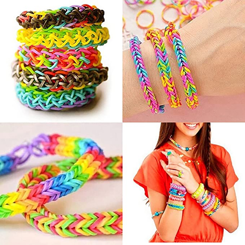 600 ชิ้นที่มีสีสันสร้อยข้อมือย - Jewelry Making Online บทวิจารณ์และราคา