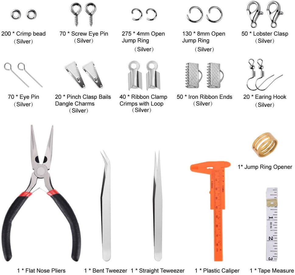 ชุดอุปกรณ์ทำเครื่องประดับ ชุดซ - Jewelry Making For Beginners บทวิจารณ์และราคา