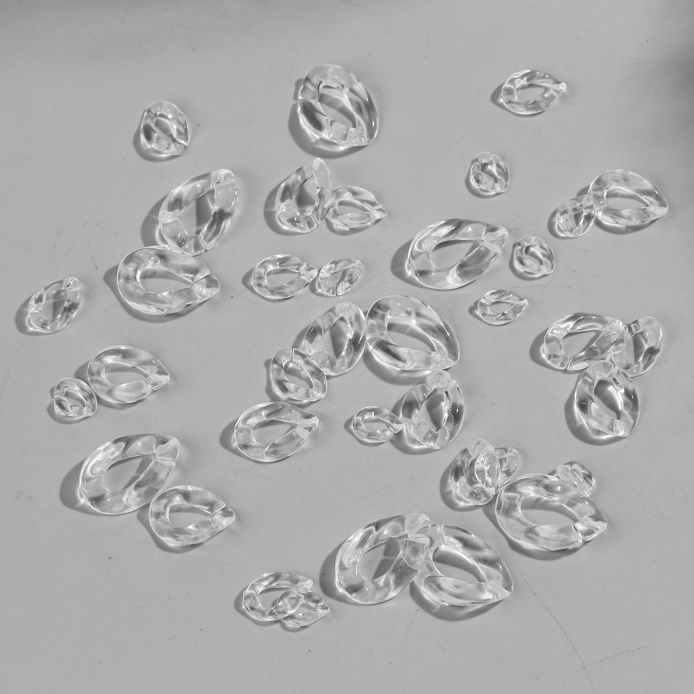 อะคริลิคใส Cuban Link Chain ลู - Jewelry Making Glasses บทวิจารณ์และราคา