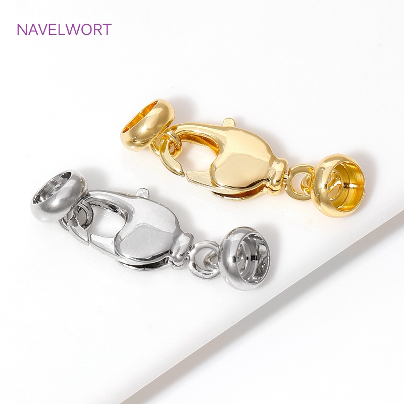 18K ทองชุบทองเหลือง Clasps กุ้ - Jewelry Making Brass บทวิจารณ์และราคา