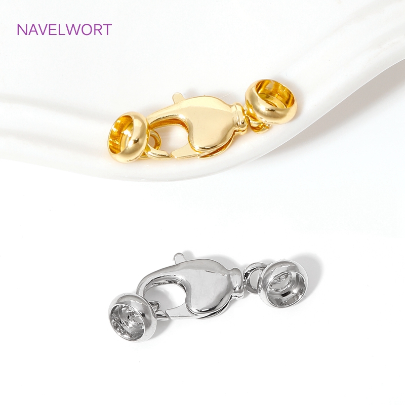 18K ทองชุบทองเหลือง Clasps กุ้ - Jewelry Making Brass บทวิจารณ์และราคา