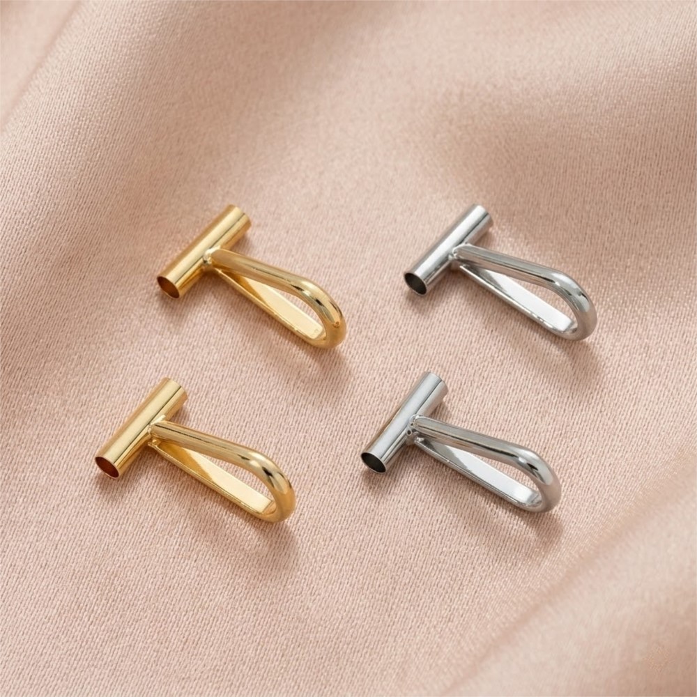 ตัวแปลงพวงกุญแจแบบหลอดทองเหลือ - Jewelry Making Brass บทวิจารณ์และราคา