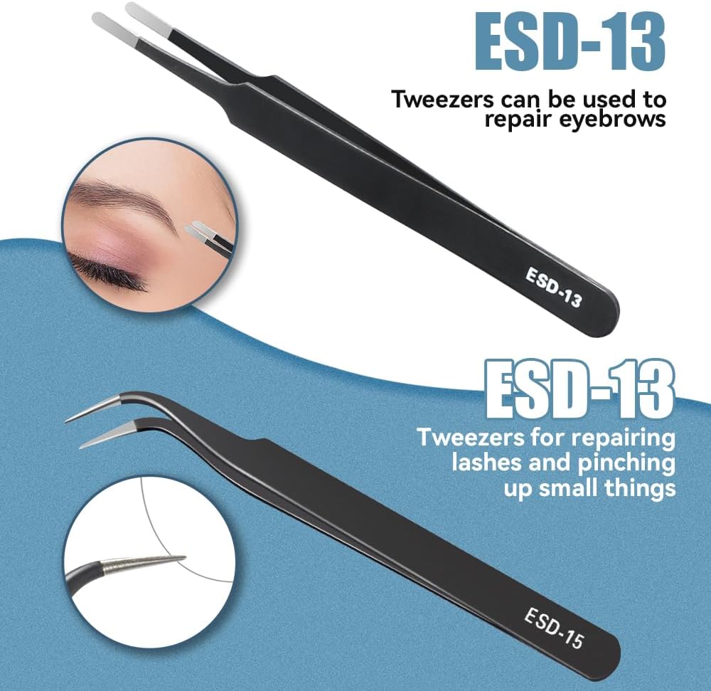 ชุดแหนบความแม่นยำสูง แหนบสแตนเ - Jewelry Making Hand Tools บทวิจารณ์และราคา