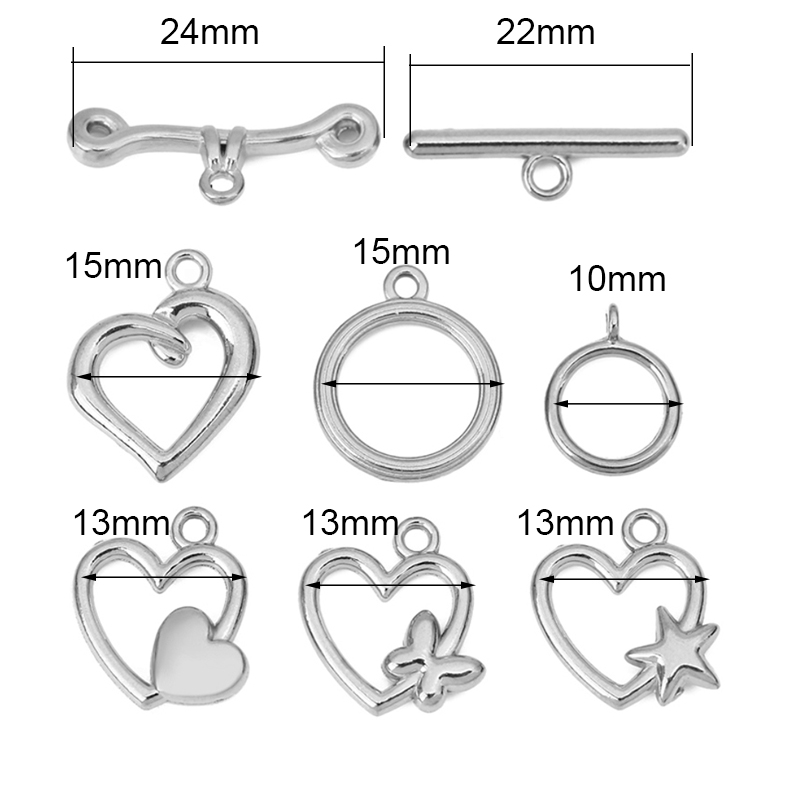 ตัวล็อคแบบ OT สแตนเลสเคลือบ PV - Jewelry Making Brass บทวิจารณ์และราคา