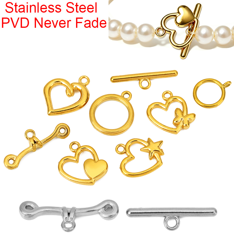ตัวล็อคแบบ OT สแตนเลสเคลือบ PV - Jewelry Making Brass บทวิจารณ์และราคา