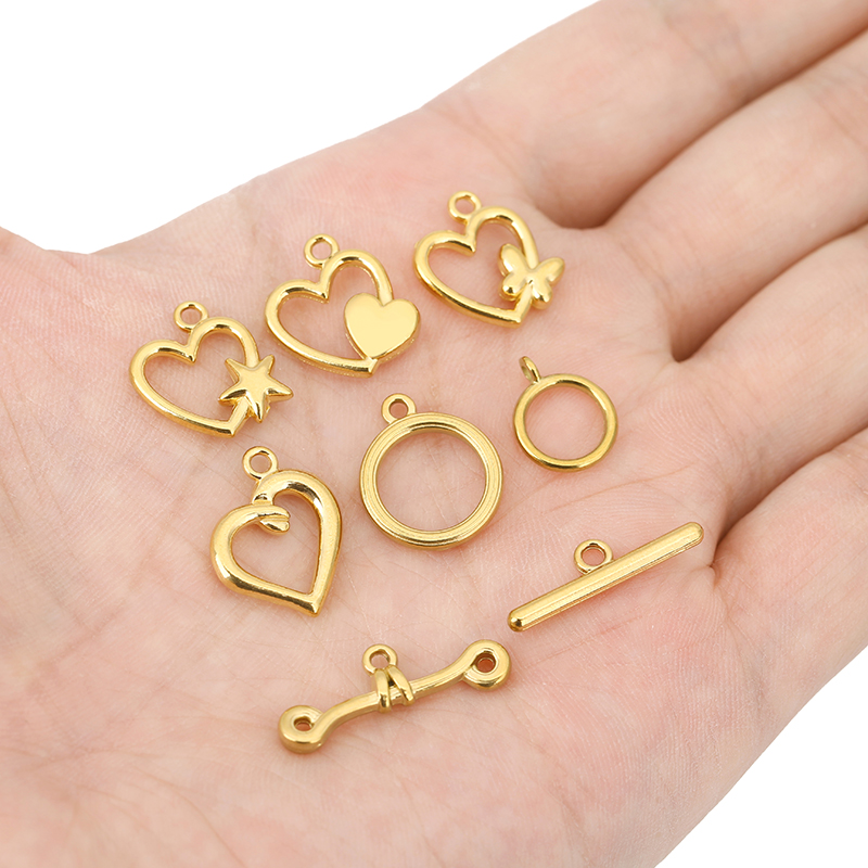 ตัวล็อคแบบ OT สแตนเลสเคลือบ PV - Jewelry Making Brass บทวิจารณ์และราคา