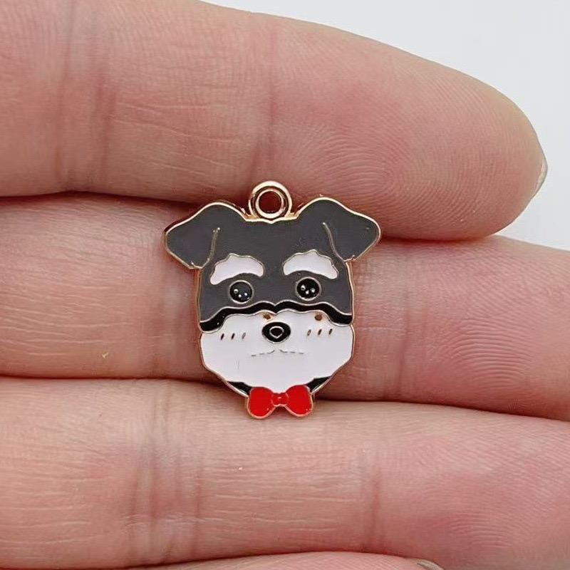จี้โลหะผสมรูปสุนัขลายจุดการ์ตู - Jewelry Making Party บทวิจารณ์และราคา