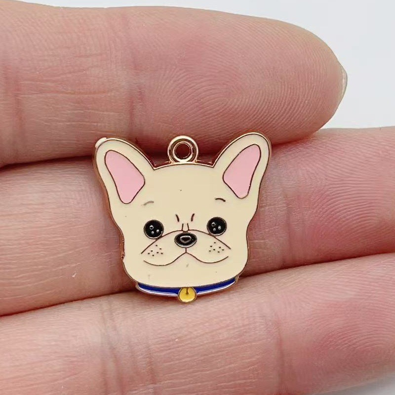จี้โลหะผสมรูปสุนัขลายจุดการ์ตู - Jewelry Making Party บทวิจารณ์และราคา