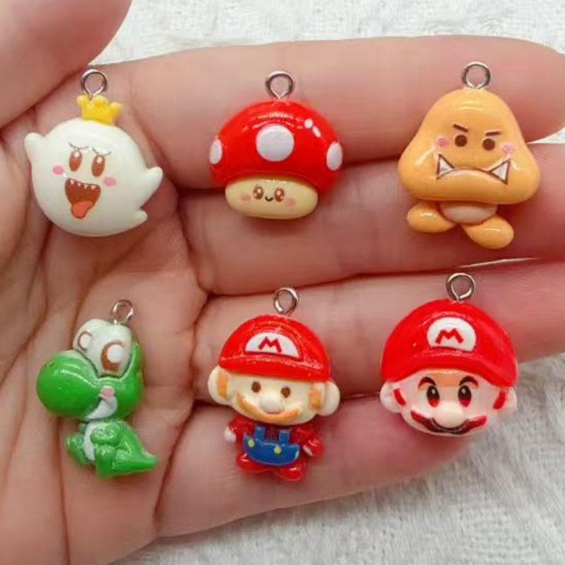 จี้การ์ตูนเรซิน 10 ชิ้น, อุปกร - Jewelry Making Party บทวิจารณ์และราคา