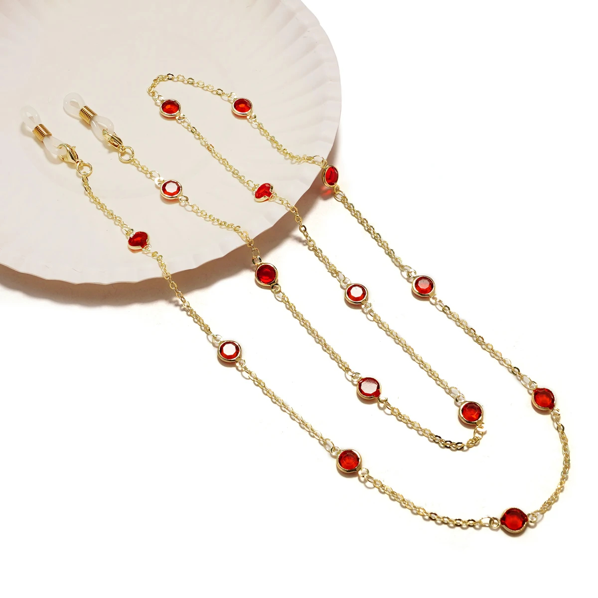 แว่นกันแดดเพชรน้ำโซ่บังแดดแฟชั - Jewelry Making Glasses บทวิจารณ์และราคา